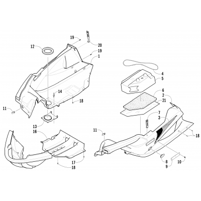 BELLY PAN ASSEMBLY