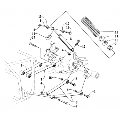 REAR SUSPENSION ASSEMBLY