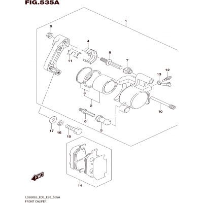 FRONT CALIPER