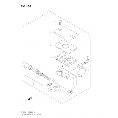 FRONT MASTER CYLINDER