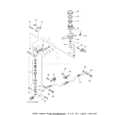 REAR MASTER CYLINDER