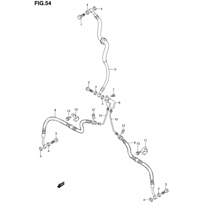 FRONT BRAKE HOSE