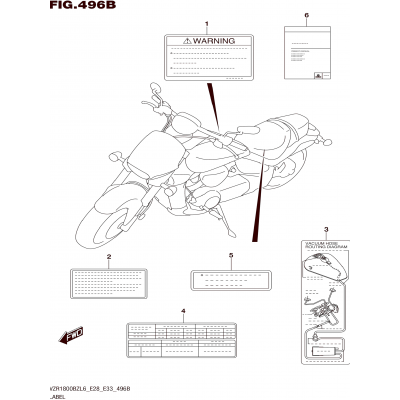 LABEL (VZR1800BZL6 E33)