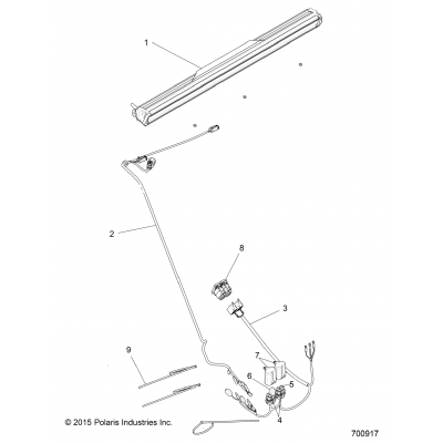 Accessory, Lightbar, W/Harness Z16vde92n8