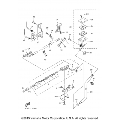 Rear Master Cylinder