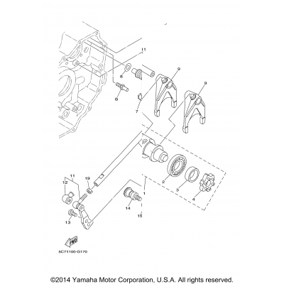 Shift Cam Fork