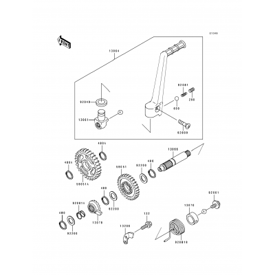 Kickstarter Mechanism