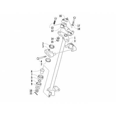 STEERING POST ASSEMBLY