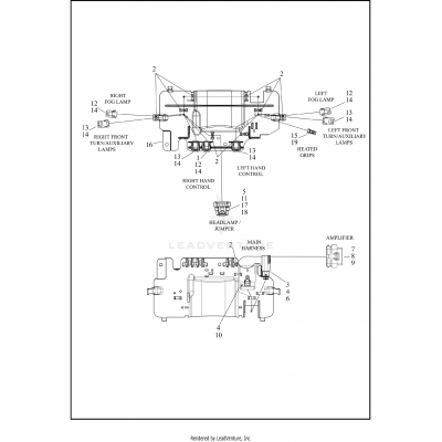 WIRING HARNESS, FAIRING