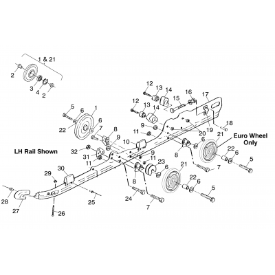 Rail Mounting S01st5bs (4960486048B008)