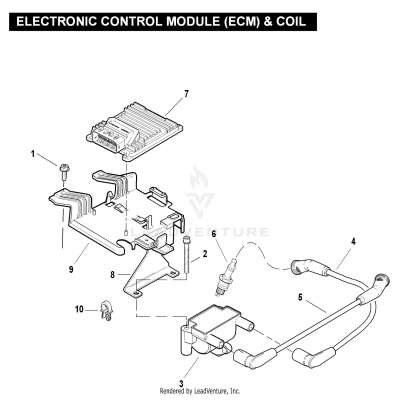 ELECTRONIC CONTROL MODULE (ECM) & COIL