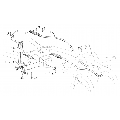 REVERSE SHIFT LEVER ASSEMBLY