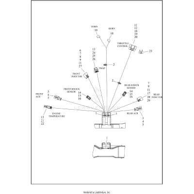 WIRING HARNESS, MAIN - FLHTCUTG (3 OF 10)
