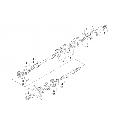 SECONDARY DRIVE ASSEMBLY