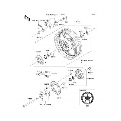 Rear Wheel/Chain(AESA)