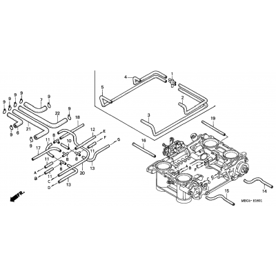 THROTTLE BODY TUBING