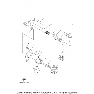 Shift Cam Fork