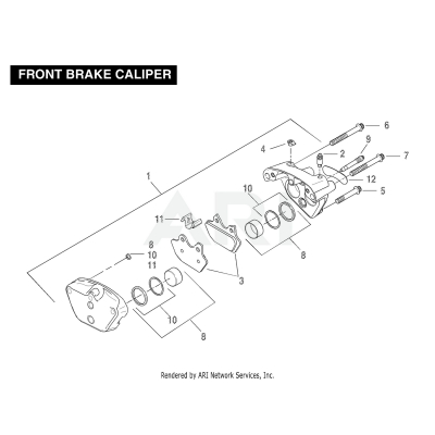 FRONT BRAKE CALIPER