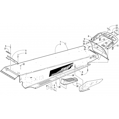 TUNNEL AND REAR BUMPER