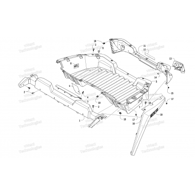 CARGO BOX AND TAILLIGHT ASSEMBLY