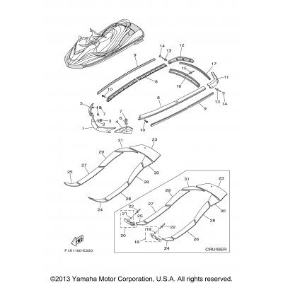 Gunwale Mat