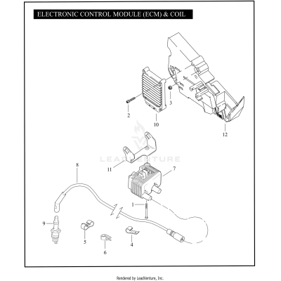 ELECTRONIC CONTROL MODULE (ECM) & COIL