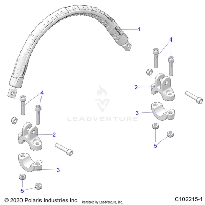 STEERING, STEERING HOOP - A25SXM95AL (C102215-1)