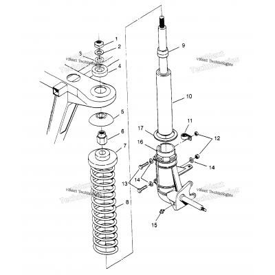 Strut Assembly 2X4 400L