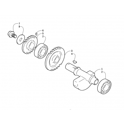 CRANK BALANCER ASSEMBLY