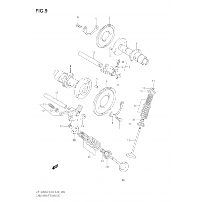 CAMSHAFT - VALVE