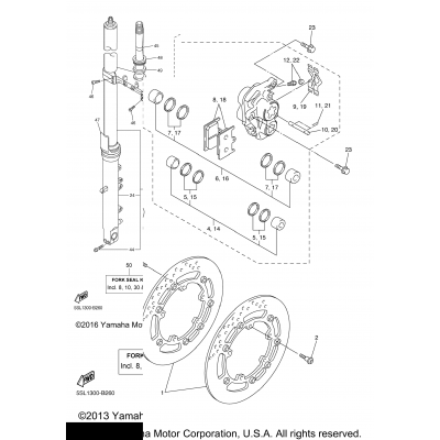 Front Brake Caliper