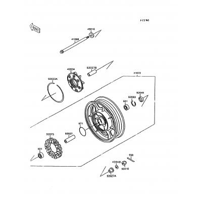 Rear Wheel/Chain