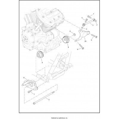 ENGINE MOUNTS AND STABILIZER LINK