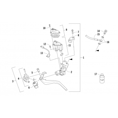 HYDRAULIC BRAKE CONTROL ASSEMBLY