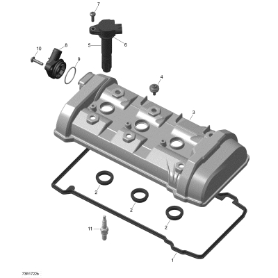 01- Valve Cover - All Models