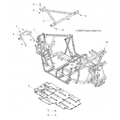 Chassis, Main Frame & Skid Plate All Options