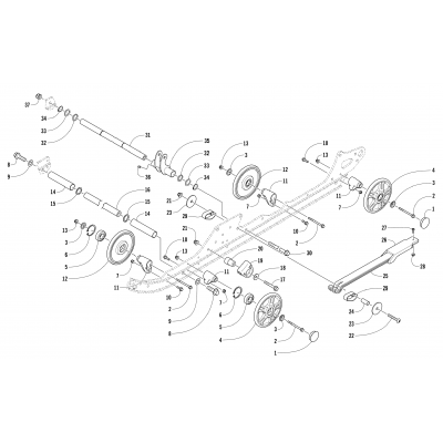 IDLER WHEEL ASSEMBLY