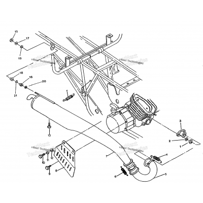 Muffler Mounting 6X6 Updated 291