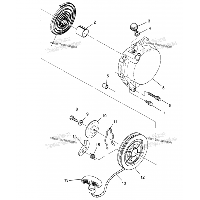 Recoil Starter 2X4 400L