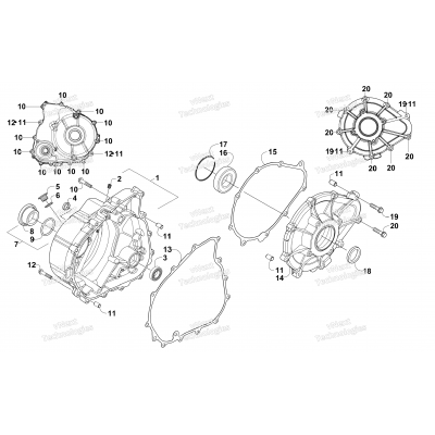 MAGNETO AND PTO COVERS