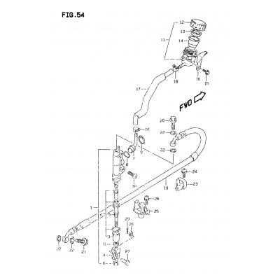 REAR MASTER CYLINDER