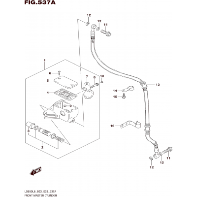 FRONT MASTER CYLINDER