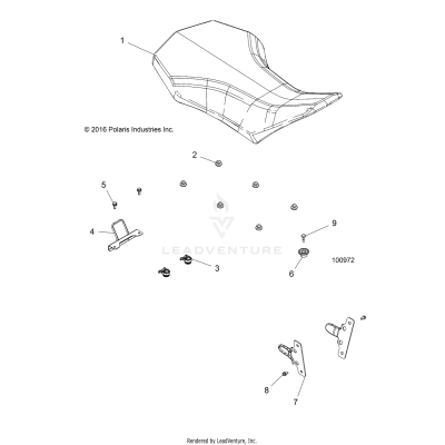 BODY, SEAT - A19SXE95FR (100972)