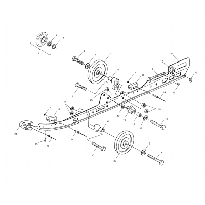 Rail Mounting S00lb4as (4953895389B006)