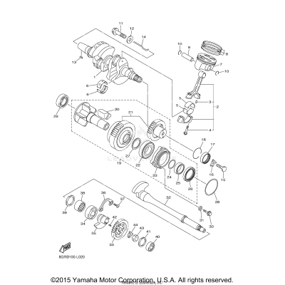 CRANKSHAFT PISTON