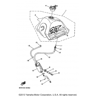 Fuel Tank California Only