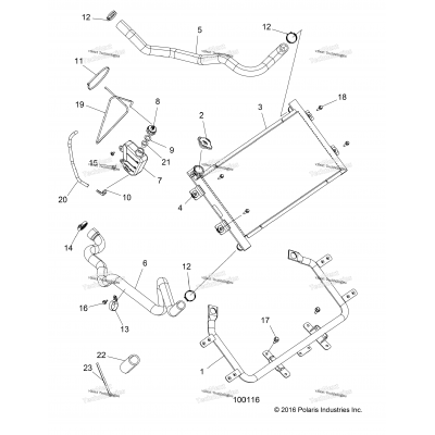 Engine, Cooling System, Radiator