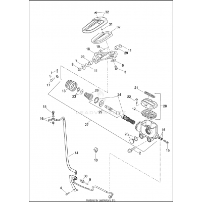 BRAKE CONTROL, REAR