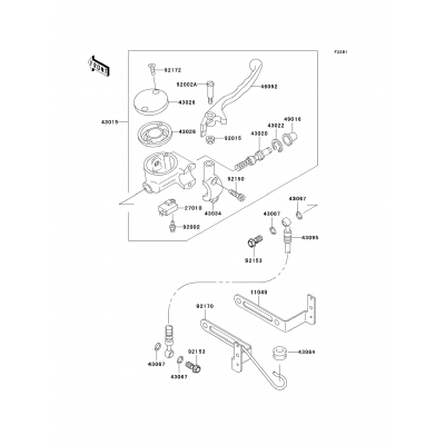 Front Master Cylinder