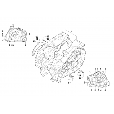 CRANKCASE ASSEMBLY